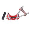 XL Red Adjustable Reflective Do Harness with Leash for Outdoor Walkin - Suitable for Lare Dos