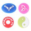 Tennis Racket Vibration Dampeners Silicone Anti-Vibration Tennis Shockproof Absorber Smile Face Shock Pad Accessories Random
