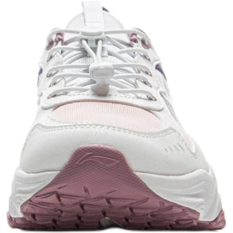 Li Ning Kids 90 Planet Sports Lifestyle Synthetic Leather Comfortable Versatile Non-Slip Wear-Resistant Low-Top Casual Shoes YKCV034-4