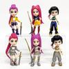 NEW Kpop Devil Hunter Rumi Zoe Mira anime polyvinyl chloride character collection desktop trinkets Childrens New Year gift