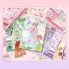 Chinese Style Girl Dress-up Sticker DIY Little Girl Stickers Toy Gifts Cartoon Sticker Book