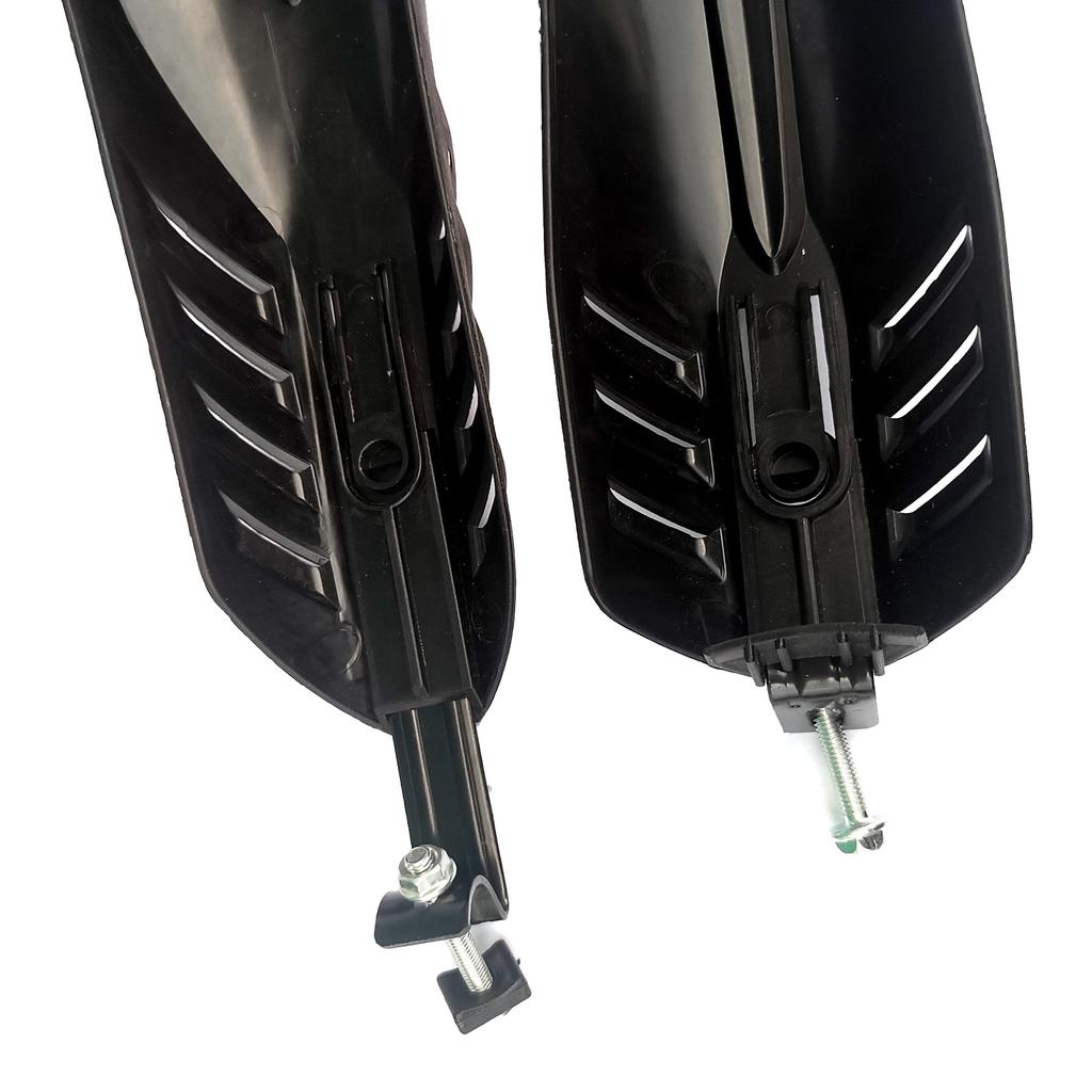 Bærbar sykkelskjerm MTB terrengsykkelskjermer sett foran og bak for mot vannsprut og skitt