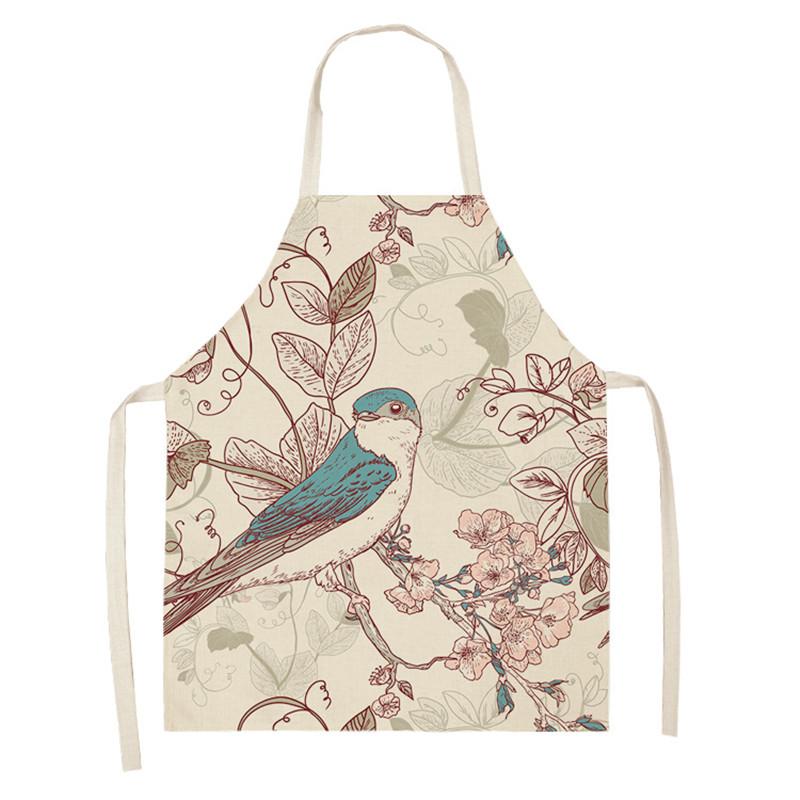Barista Bird Print Home Kitchen Aprons Womens Kitchen Aprons Master Aprons Kitchen Baking Aprons