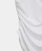ETRE AU SOMMET Modern Square Shirring Tee (White)