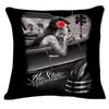 Gold Skull Fashion Pattern Home Decor Pillowcase Cushion Cover