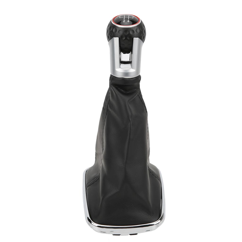 Car Gear Shift Knob Lever Shifter Boot Dust Cover Replacement for Mk4 Bora 1999?20045 Speed