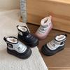 2025 Girls' Stylish Snow Boots: Winter Cold Protection, Versatile & Fashionable Princess Cotton Boots for Medium and Older Children