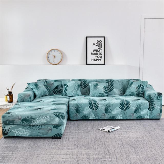 Elastic Slipcover Sofa Cover For Living Room All -Inclusive Slip -Resistant Sectional Corner Couch Cover Sofa Towel 1 2 3 4 -Seater for Home