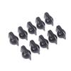 10Pcs Bakelite Knob Cap K7-1 Band Switch Knob Potentiometer Knob Cap Copper Core Circular Hole 6Mm Shaft Hole Dia Pointer Knobs