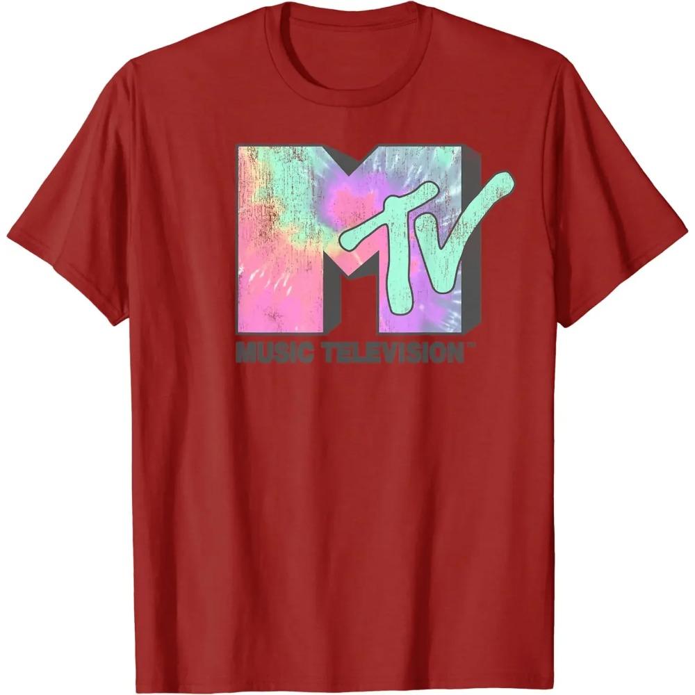 

Футболка с классическим графическим принтом MTV Logo Neon Tie Dye XXXXXL коричневый