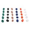 30pcs Finger Stretcher Tubular Bandage Elastic Breathable Finger Protectors Reusable Thumb Bandage Mixed Color
