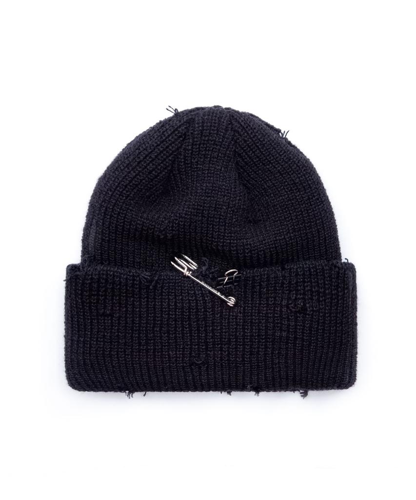 BLACKBLOND Vividi Ript Custom Long Beanie (Black)