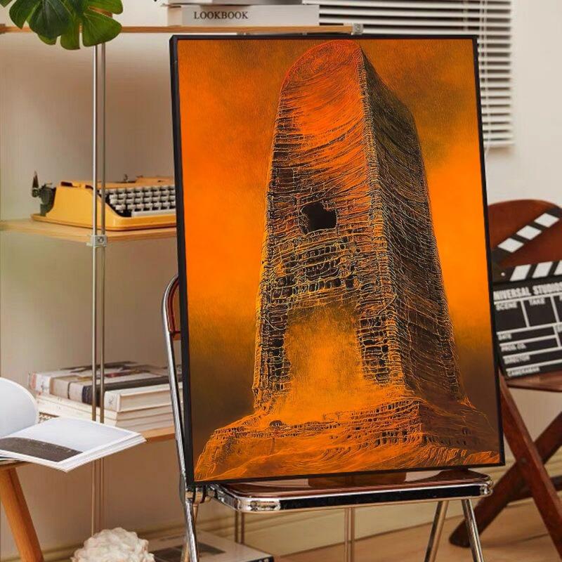 Zdzislaw Beksinski Kunst Anime Plakater Klistrete Hvitpapirklistremerke DIY Rom Bar Kafé Kawaii Rominnredning