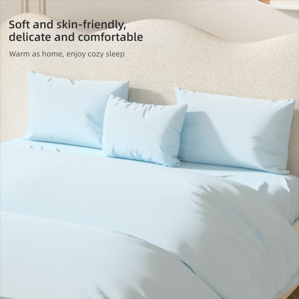 Convenient Non-Woven Disposable Fitted Sheet Non Slip Sanitary Disposable Bedding Set Elastic Bands Bedding Set Hotel