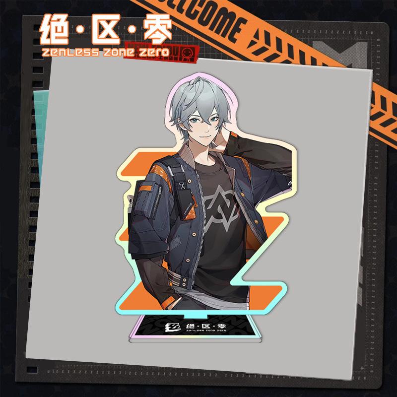 Zenless Zone Zero Nicole Demara Lighter Acrylic Stand Model Tsukishiro Yanagi Asaba Harumasa Collect Desktop Decoration Gifts