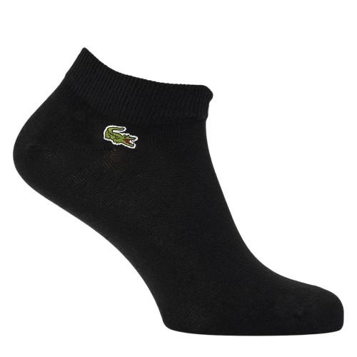 Lacoste Mens Embroidered Logo Trainer Socks (Pack of 3)