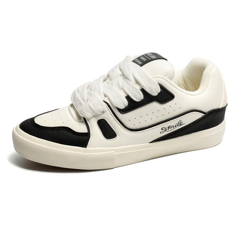 

[Кроссовки-дутики] Новые модные спортивные и повседневные универсальные мужские кроссовки Корейская версия износостойкие дышащие на шнуровке трендовые мужские кроссовки 1539 44