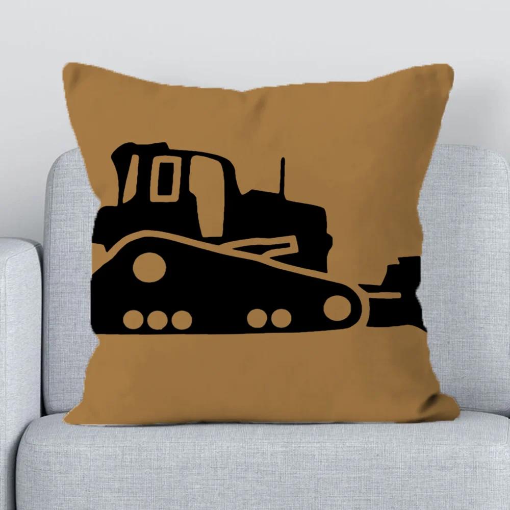 

Декоративні наволочки Caterpillar Engineering для подушок Наволочка для подушки-тіла 45x45 Подушки Наволочка для подушки стільця Короткий плюш 12x12Inch