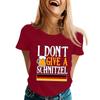 Unisex Casual Short Sleeve Pullover T Shirt with Letter Print Crew Neck Lightweight Top for Everyday Wear