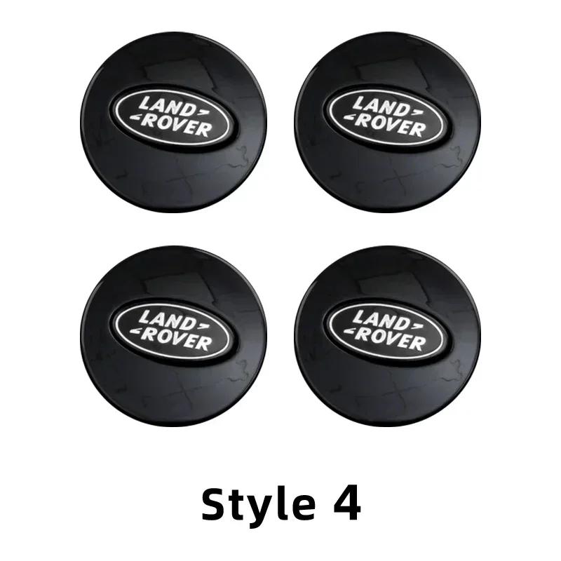 NEW 4pcs 62mm Car Wheel Center Cap Logo Hub Badge Rims Cover Land Rover Discovery 3 4 R4 LR2 Range Rover Evoque Sport Dander 2 3
