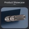 Metal Construction Magnetic Push Card Magnetic Design Three-Layer Structure Fidgeting Slider Infinite Rhythm Fingertip Gyro