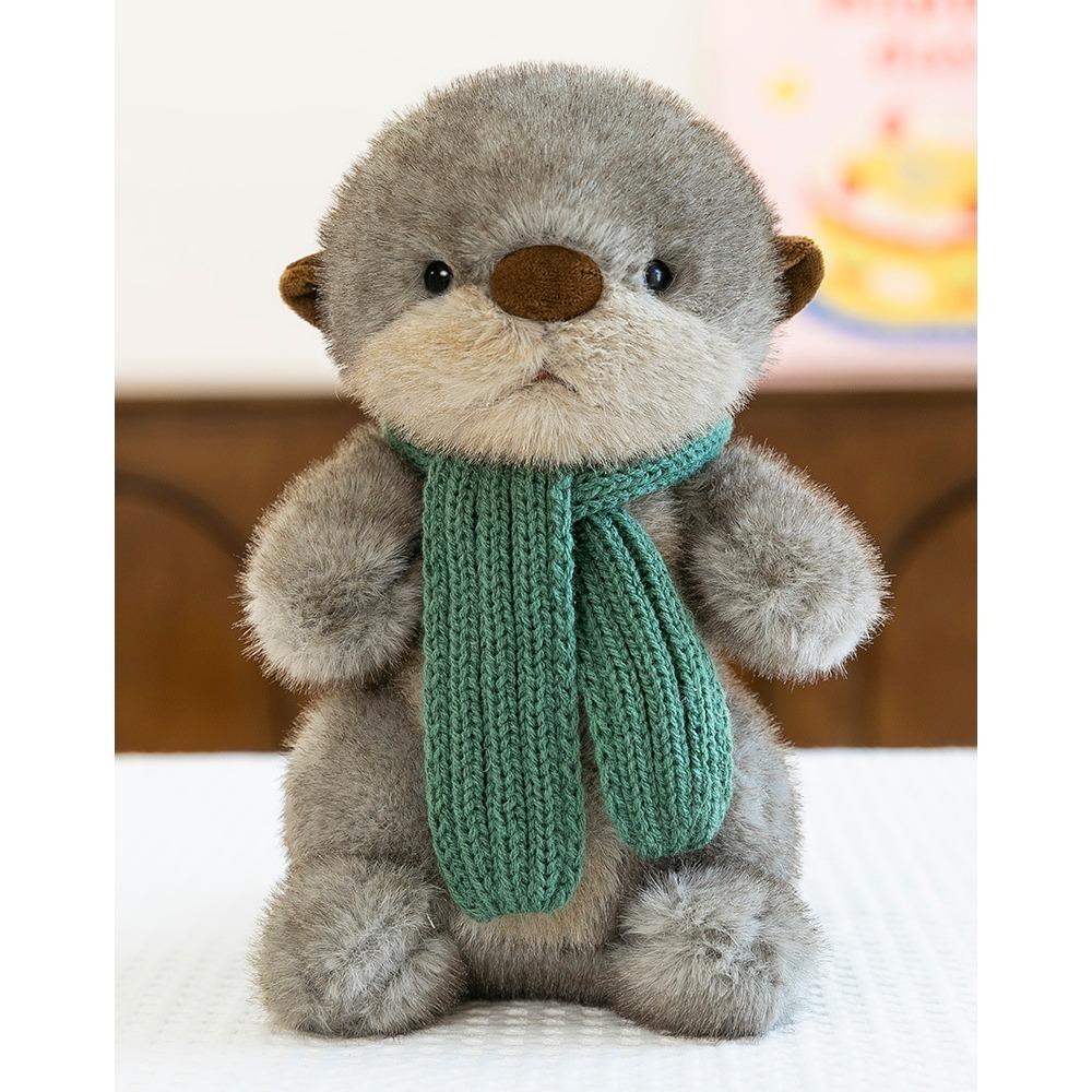 New Cute Otter Doll Plush Toy Birthday Gift Doll Throw Pillow Super Soft Girl Doll