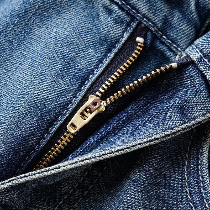 Light Blue High-Waisted Petite Straight-Leg Women's Jeans - Spring 2025 Collection, Loose Fit, Wide-Leg, Slimming Design