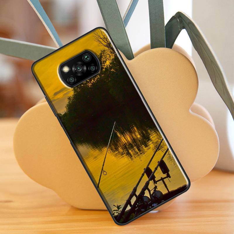Karpfen Angeln Fisch Für POCO X3 Pro X3 GT F3 M3 M4 Pro Fall Für Xiaomi Mi 11 Lite Mi 11T Pro 10T Zurück Abdeckung
