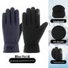 Guanti da sci invernali unisex: Foderato in Velluto, Touchscreen, Antivento e Antifreddo per Sport all'Aperto