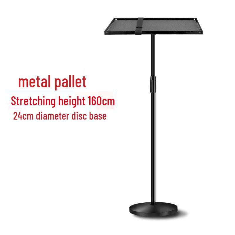 Adjustable Laptop Floor Stand and Desk Holder with Rotating Liftable Bracket