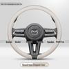 Mazda Steering Wheel Cover: Fits CX-4, CX-5, Axela, CX-30, 6, EZ-60, and Atenza.