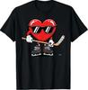 Valentinstag Eishockey Herz T-Shirt
