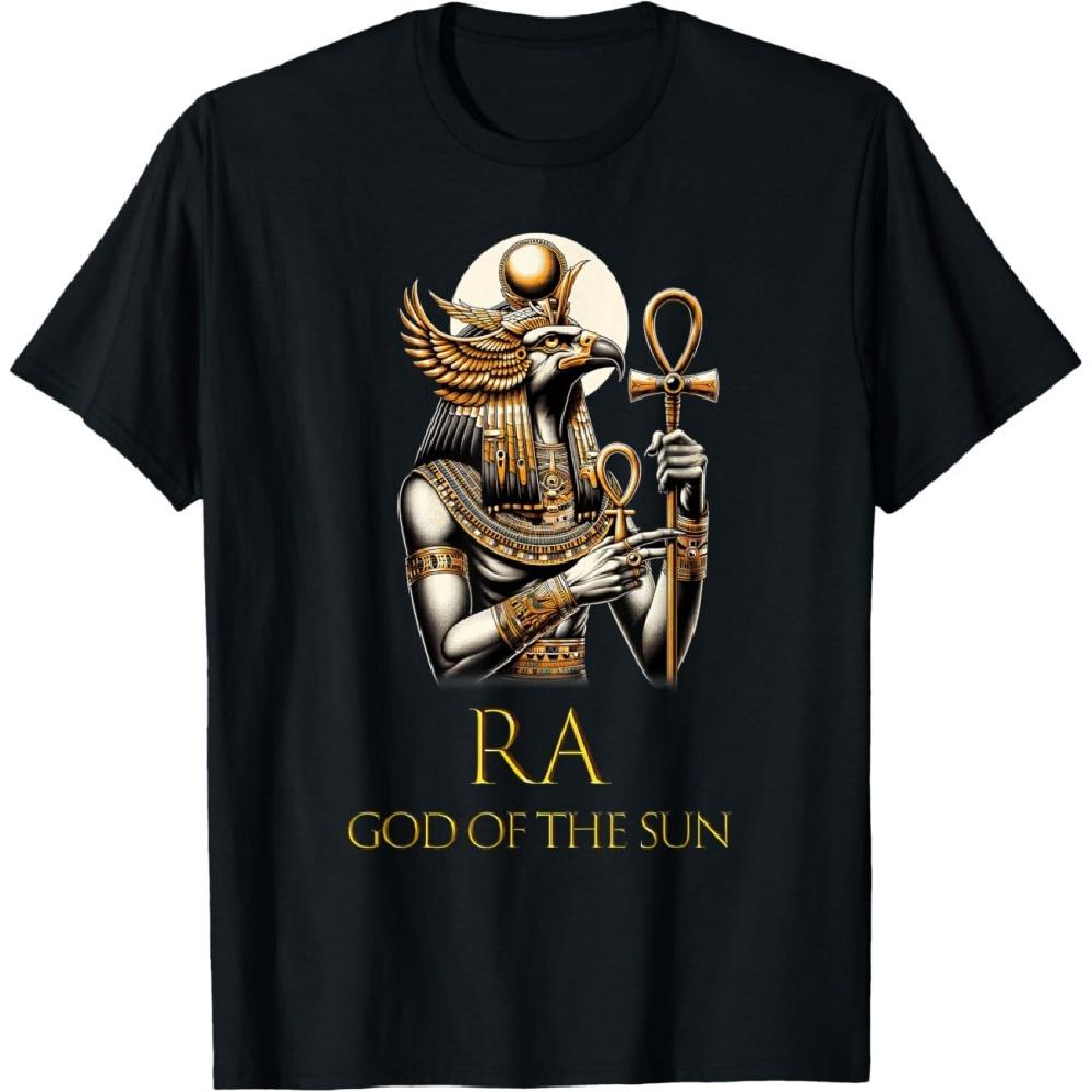 

Ancient Egyptian God Pharaoh King Ra God of the Sun T-Shirt S