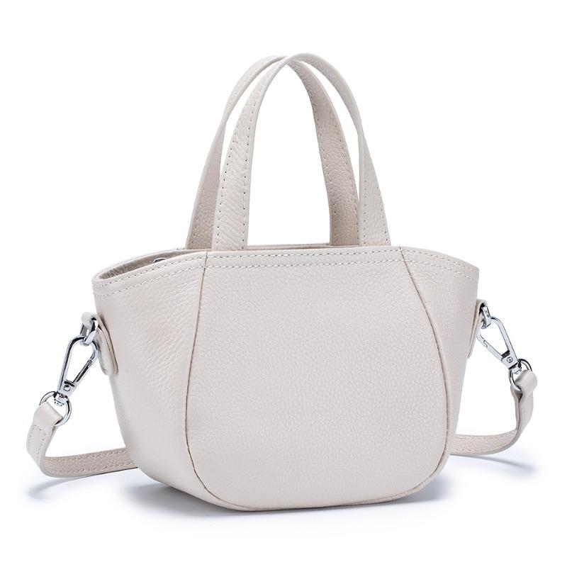 Literary Crossbody Bag Women's Leather Fashion Women's Bag All-in-one Shoulder Bag Large Capacity Senior Sense Hand Shell Bag