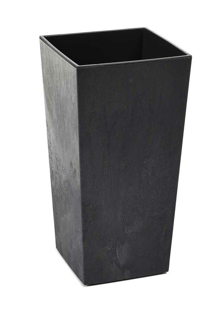 Donica Porto Czarny Beton H46X25X25 Cm