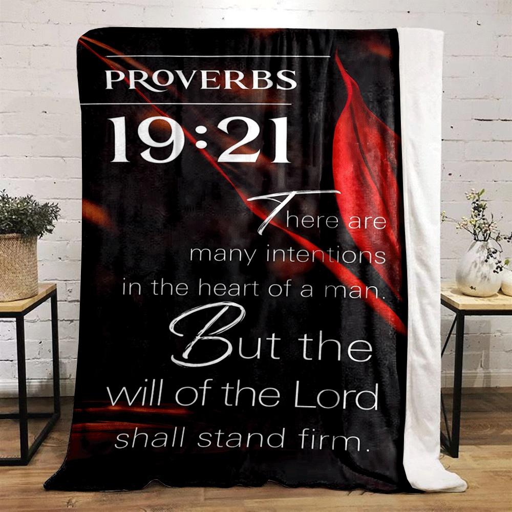 Text overlay with red leaf accents on a dark background. for all seasons blanket lunch break throw gift