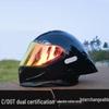 NBTK R50 DOT Full Face Helmet with Large Spoiler for Sportbikes & Cruisers - Spring/Autumn Use