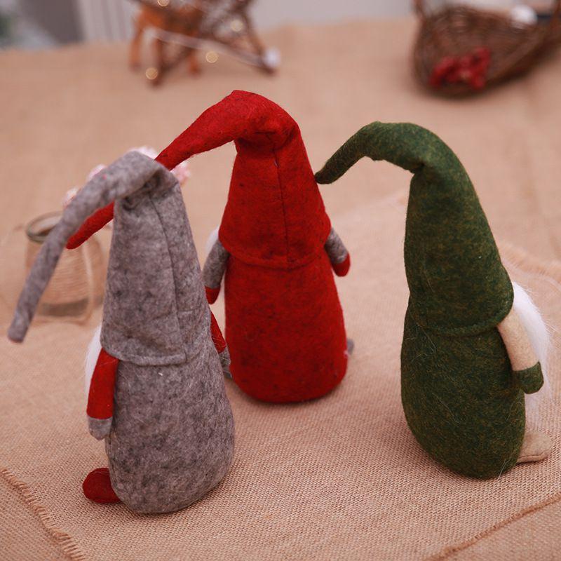 Santa Christmas Claus Doll Toy Christmas Table Ornaments Decoration For Gx Home
