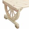 Vidaxl 2-Cz. Garden Furniture Set, Solid Fir Wood