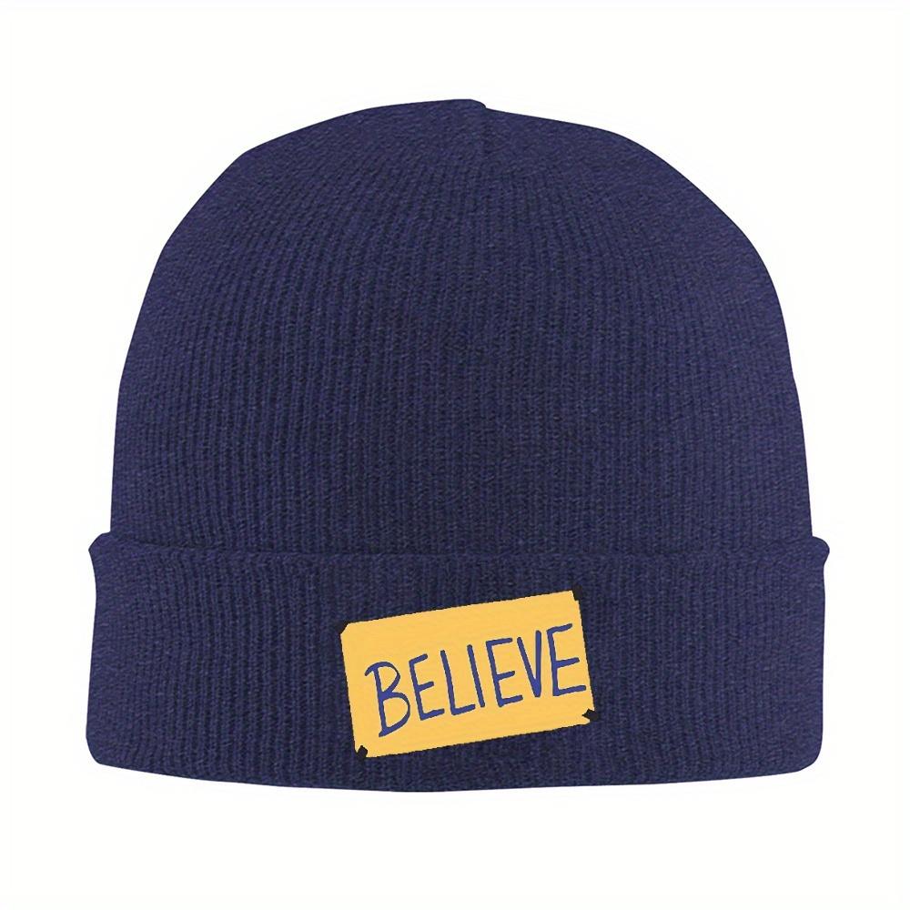 

1pc Believe Beanie Hats richmond Bonnet Hats FeUnisex Unisex Vintage Outdoor Skullies Beanies Spring Custom Head Wrap Caps