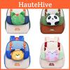 Preschool Kids Backpack With Spliced Animal Pattern And Easy Carry Handle For School Trips