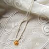 Rainbow Pearl Necklace Colorful Bead Pendant Flower Choker Trend Eye-catching Female Accessories for Casual Outfits