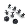 50Pcs Car Bonnet Hood Ulation Pad Fixing Clips Plastic Rivet For Mercedes-Benz 8mm Trim Clips  A 1239900292 Push Type Buckle