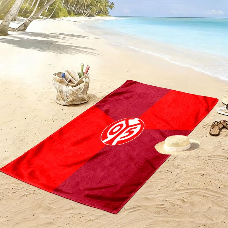 Mainz Roots Print Beach Towel, Large Soft Quick Dry Towel for Beach Camping Swimming