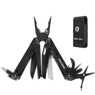 Multifunctional Pliers Outdoor Multi Tool Multiplier Equipped with Lock Function Cutter Saw Driver Measure Bottle Opener File Pouch Included Outdoor