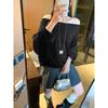 Petite Asymmetrical Off-Shoulder Batwing Sleeve Cropped Top for Women - Spring 2026 Arrival