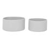 2Pcs Silicone Bumper Boot Protective Water Bottle Bottom Sleeve Cover for Space Thermal Cup Gray