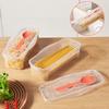 Microwave Pasta Cooking Box With Strainer Heat Resistant Pasta Box With Salad Spoon Steamer Spaghetti Cooker Kitchen Accessories