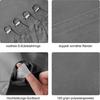 2x3m Rectangular Waterproof Shade Sail, Waterproof Pes Shade Sail, 3x2m Rectangular Shade Net,graphite Gray 2x3