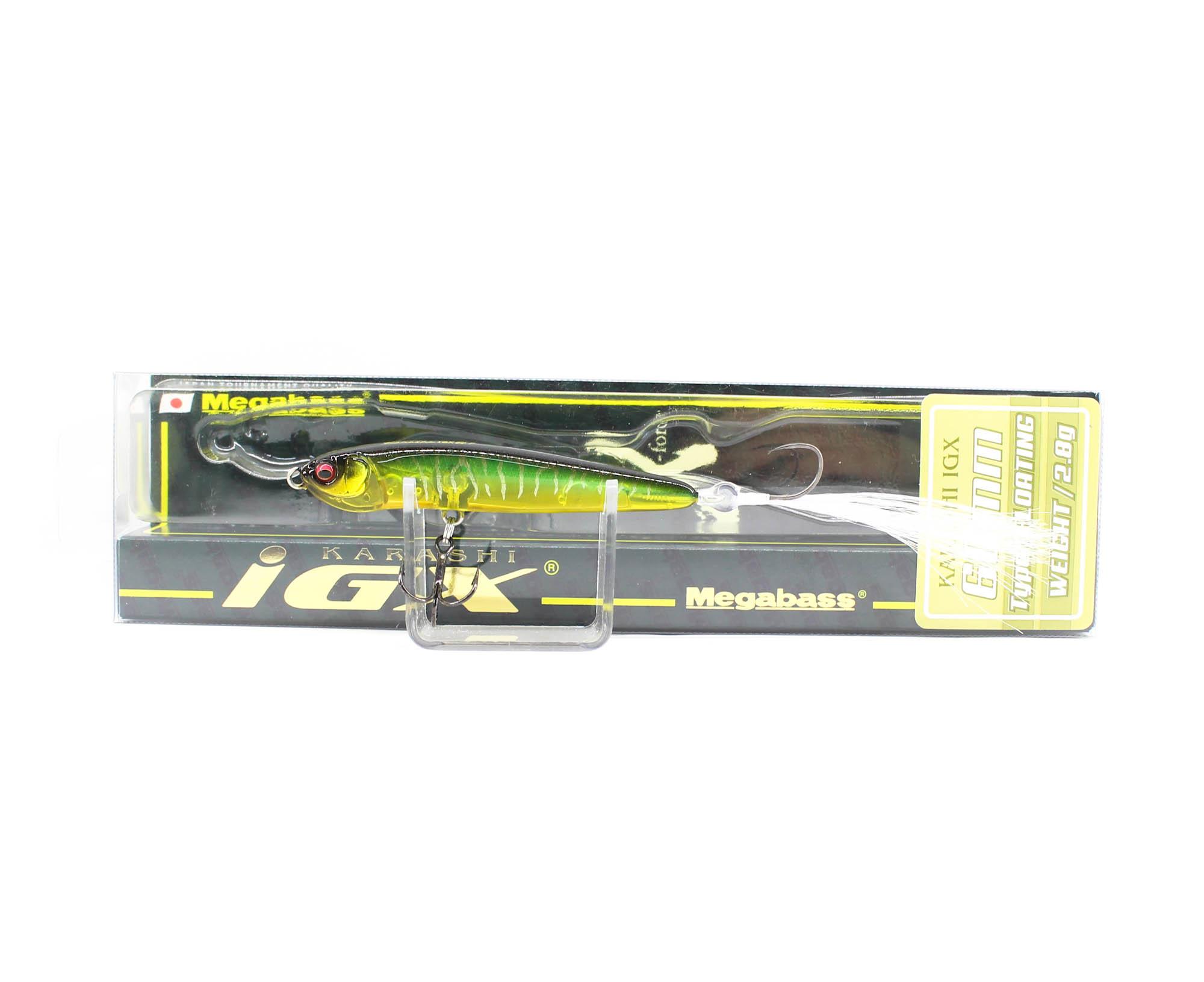 Megabass Karashi IGX 60F Плавающий воблер Gin Tonic Tiger (9490)